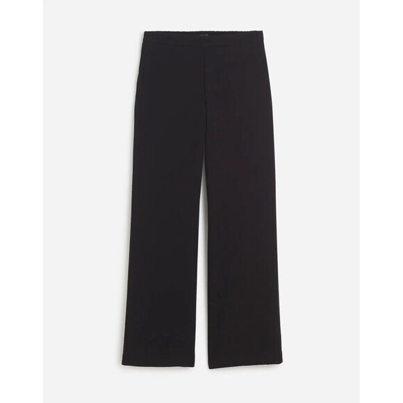 Madewell Womens Pull-On Straight Pants in Crepe Black NWT $108 Size XL - Picture 15 of 15